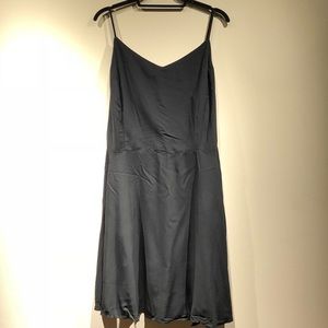 Old Navy Black Spaghetti Strap A-Line Dress